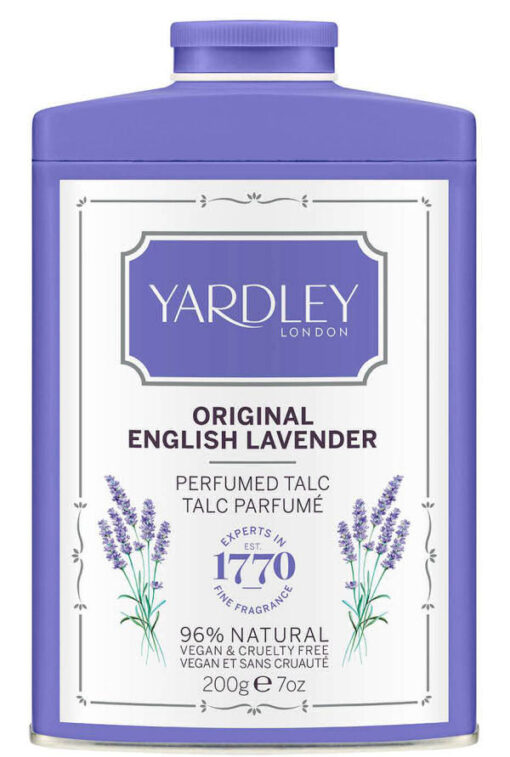 Yardley london original english lavender perfumed talc 200g online shopping billigt tilbud shoppetur