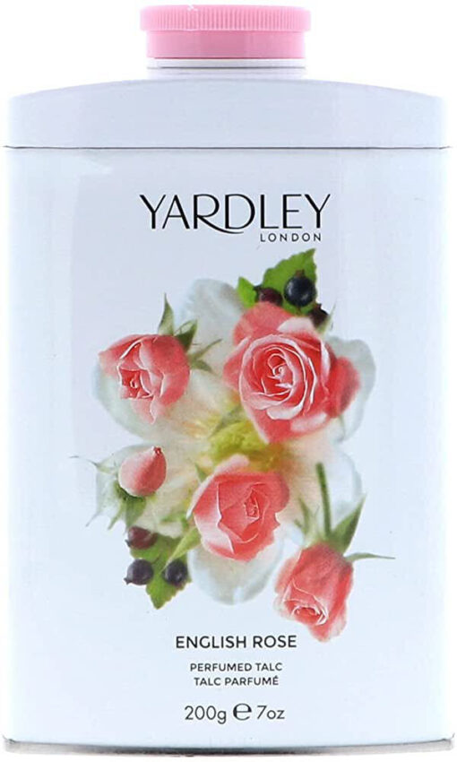 Yardley london talc parfume english rose 200g online shopping billigt tilbud shoppetur