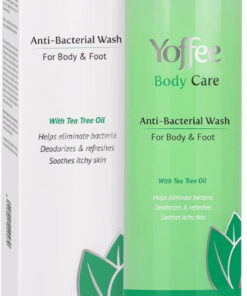 Yoffee body care anti-bacterial wash for body & foot with tea tree oil 300ml online shopping billigt tilbud shoppetur