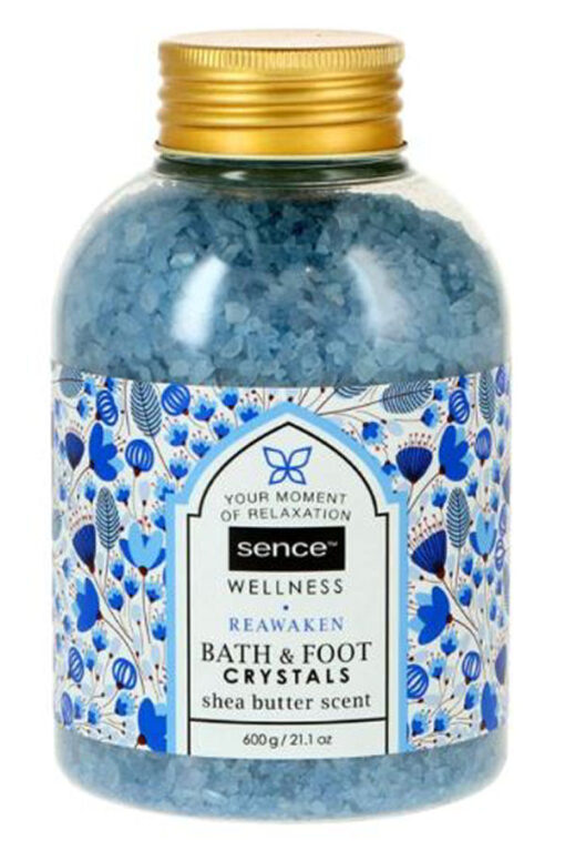 Your moment of relaxation sence wellness reawaken bath & foot crystals 600g online shopping billigt tilbud shoppetur