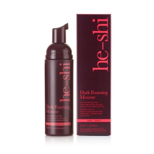 Youthrevive opti tan he-shi dark foaming mousse dark 150ml online shopping billigt tilbud shoppetur