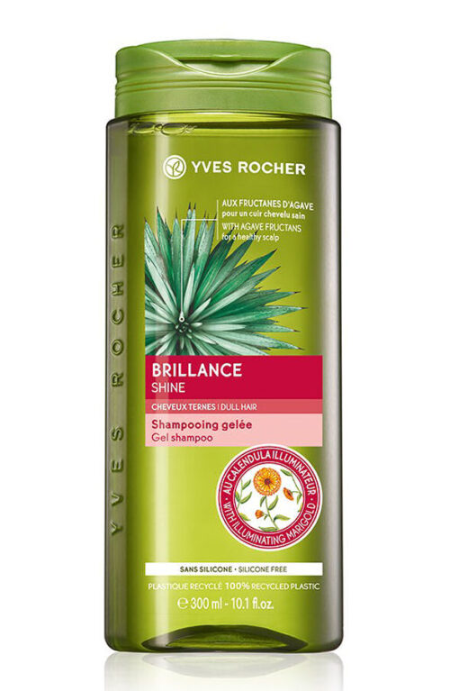 Yves rocher brillance shine gel shampoo 300ml online shopping billigt tilbud shoppetur