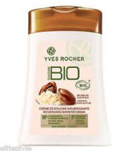 Yves rocher nourishing shower cream organic shea butter 200ml online shopping billigt tilbud shoppetur