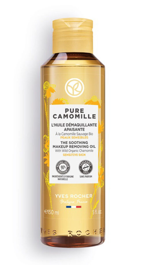 Yves rocher pure camomille the soothing makeup removing oil 150ml online shopping billigt tilbud shoppetur