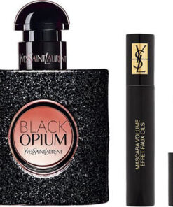 Yves saint laurent gaveæske black opium eau de parfum 30ml + mascara 2ml online shopping billigt tilbud shoppetur