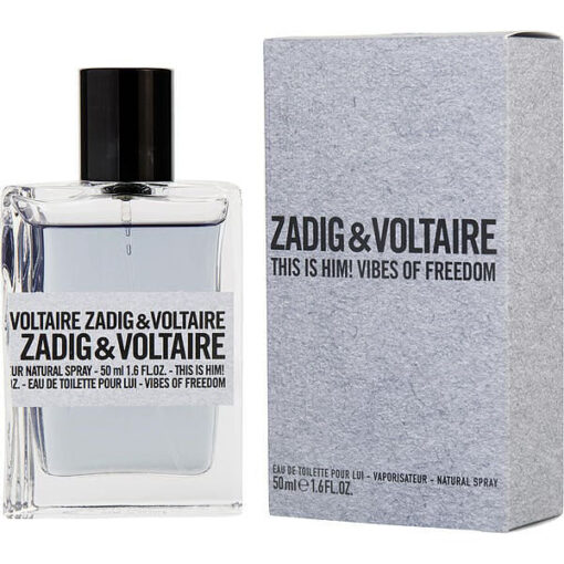 Zadig & voltaire eau de toilette this is him! Vibes of freedom 50ml online shopping billigt tilbud shoppetur