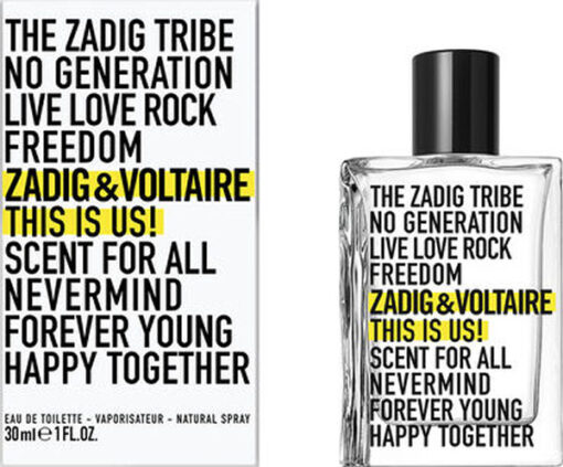 Zadig & voltaire eau de toilette this is us 30ml online shopping billigt tilbud shoppetur