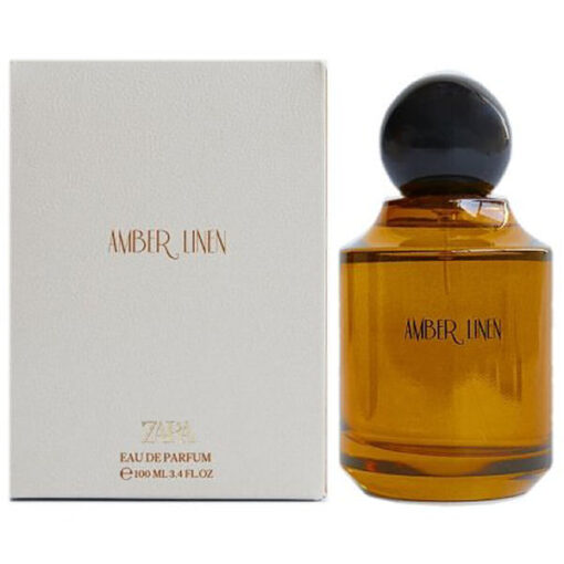 Zara eau de parfum amber linen 100ml online shopping billigt tilbud shoppetur