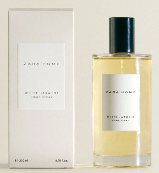 Zara home white jasmine home spray 200ml online shopping billigt tilbud shoppetur