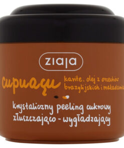 Ziaja cupuacu crystalline sugar scrub exfoliating-smoothing 200ml online shopping billigt tilbud shoppetur