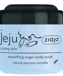 Ziaja jeju young skin smoothing sugar body scrub citrus & japanese camellia 200ml online shopping billigt tilbud shoppetur