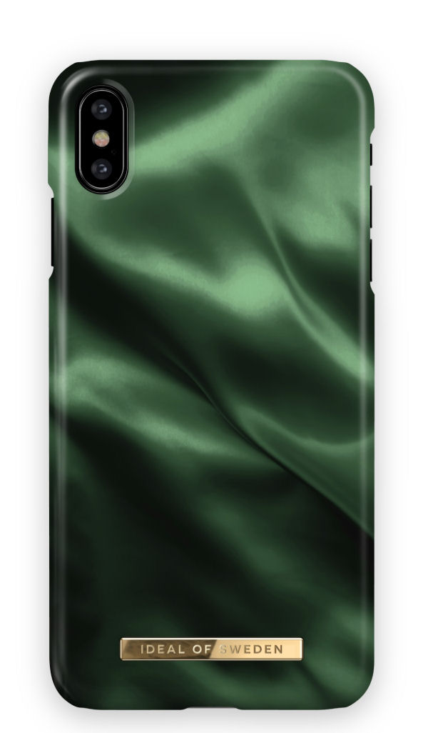 ideal of sweden mobilcover emerald satin for iphone X/XS online shopping billigt tilbud shoppetur