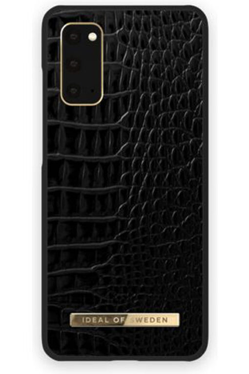 ideal of sweden neo noir croco atelier case for galaxy S20 online shopping billigt tilbud shoppetur