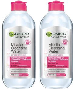 shop 2 x Garnier Skinactive Cleansing Micellar Water Dry & Sensitive Skin 400 ml af Garnier - online shopping tilbud rabat hos shoppetur.dk