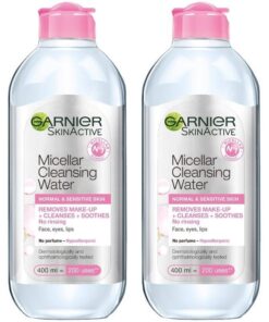 shop 2 x Garnier Skinactive Cleansing Micellar Water Normal & Sensitive Skin 400 ml af Garnier - online shopping tilbud rabat hos shoppetur.dk