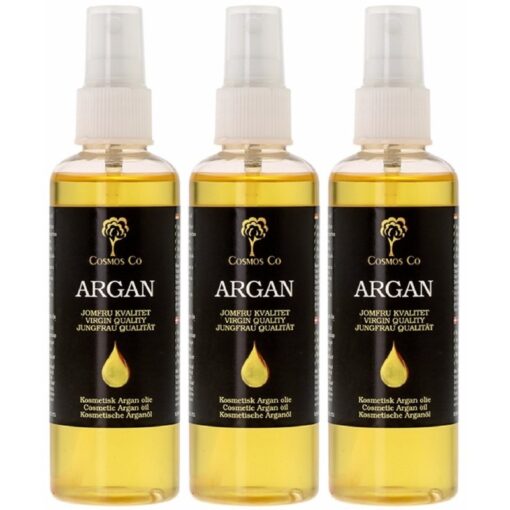 shop 3 x Cosmos Co Argan Oil 100 ml af Cosmos Co - online shopping tilbud rabat hos shoppetur.dk