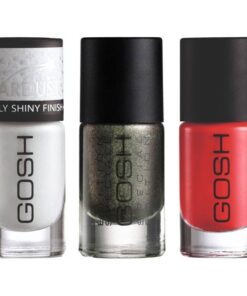 shop 3 x GOSH Nail Laquer 8 ml af GOSH Copenhagen - online shopping tilbud rabat hos shoppetur.dk