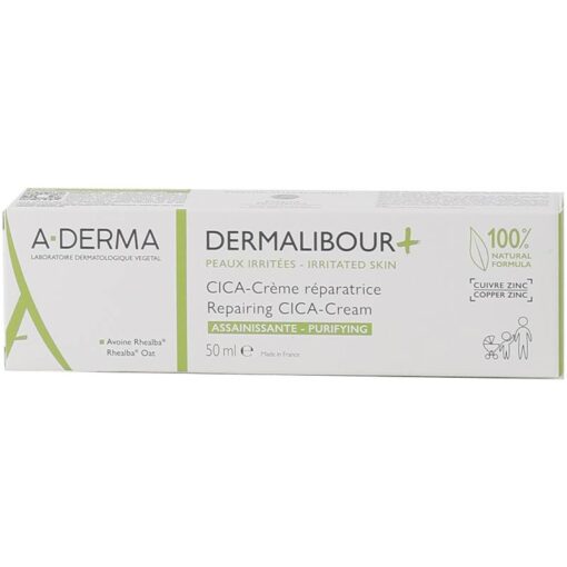 shop A-Derma Dermalibour+ Repairing Cica-Cream 50 ml af ADerma - online shopping tilbud rabat hos shoppetur.dk