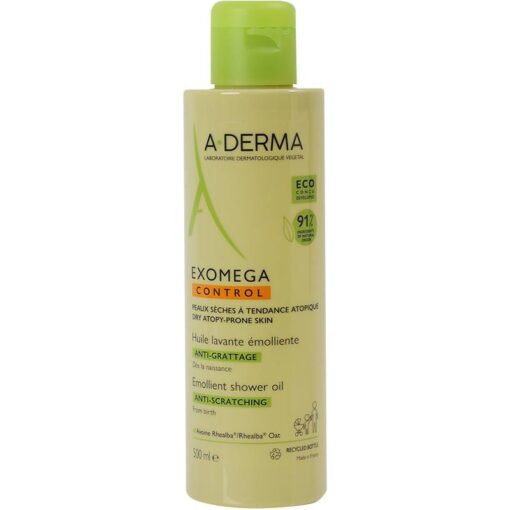 shop A-Derma Exomega Control Shower Oil 500 ml af ADerma - online shopping tilbud rabat hos shoppetur.dk