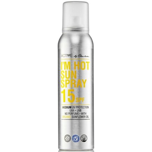 shop Active By Charlotte I'M Hot Sun Spray SPF 15 150 ml af Active By Charlotte - online shopping tilbud rabat hos shoppetur.dk