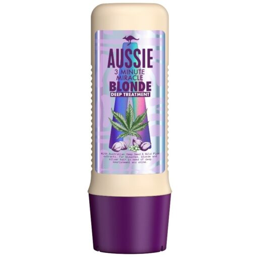 shop Aussie 3 Minute Miracle Blonde Deep Treatment 225 ml af Aussie - online shopping tilbud rabat hos shoppetur.dk