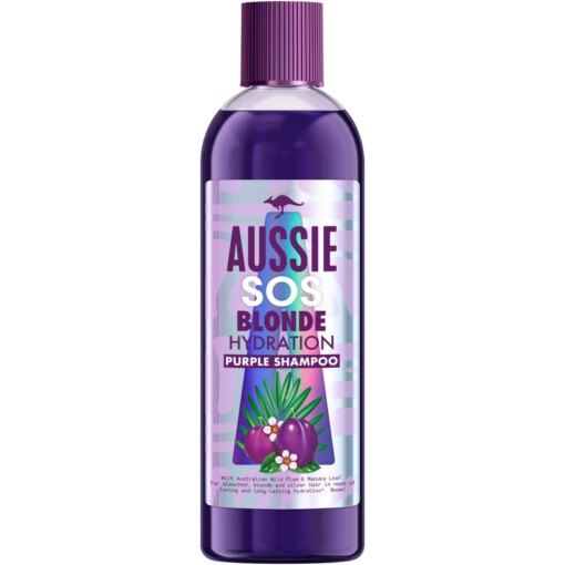 shop Aussie Blonde Hydration Purple Shampoo 290 ml af Aussie - online shopping tilbud rabat hos shoppetur.dk