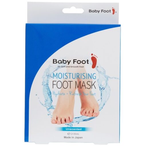 shop Baby Foot Moisturising Foot Mask 2 x 30 ml af Baby Foot - online shopping tilbud rabat hos shoppetur.dk