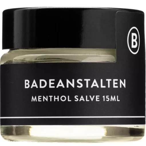 shop Badeanstalten Menthol Salve 15 ml af Badeanstalten - online shopping tilbud rabat hos shoppetur.dk