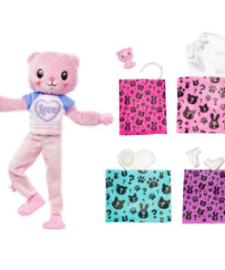 shop Barbie dukke - Cutie Reveal - Cozy Teddy Tee af barbie - online shopping tilbud rabat hos shoppetur.dk