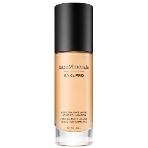 shop Bare Minerals BarePro Performance Wear Liquid Foundation 30 ml - Golden Ivory 08 af Bare Minerals - online shopping tilbud rabat hos shoppetur.dk