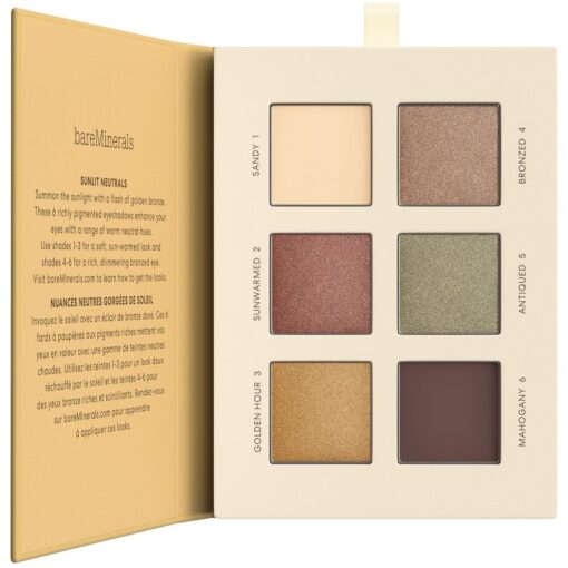 shop Bare Minerals Mineralist Eyeshadow Palette 78 gr. - Sunlit af Bare Minerals - online shopping tilbud rabat hos shoppetur.dk