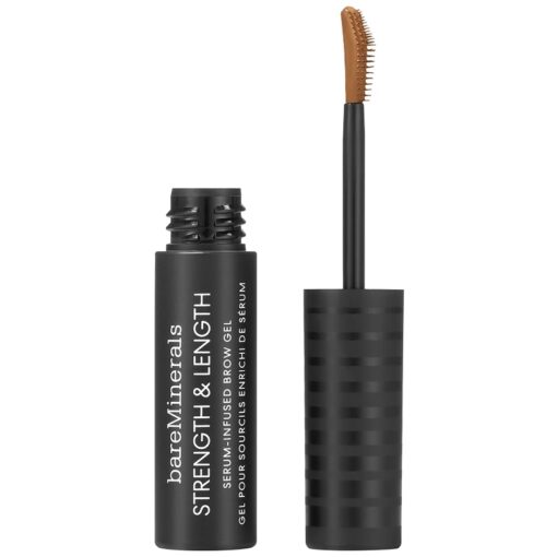 shop Bare Minerals Strength & Length Serum Infused Brow Gel 5 ml - Chestnut af Bare Minerals - online shopping tilbud rabat hos shoppetur.dk