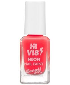 shop Barry M Hi Vis Neon Nail Paint 10 ml - Coral Blaze af Barry M - online shopping tilbud rabat hos shoppetur.dk