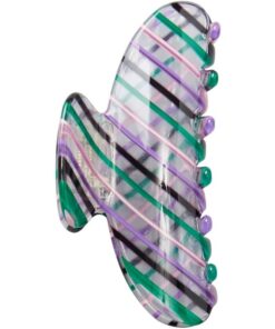 shop Beck Sondergaard Candy Striped Hairclaw - Multi Color (U) af Beck Sondergaard - online shopping tilbud rabat hos shoppetur.dk