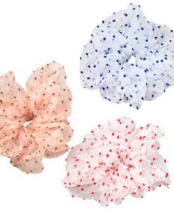 shop Beck Sondergaard Lyna Scrunchie - Multi Organza 3 Pieces (U) af Beck Sondergaard - online shopping tilbud rabat hos shoppetur.dk