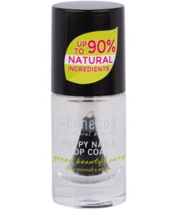 shop Benecos Happy Nails Nail Polish 5 ml - Crystal af Benecos - online shopping tilbud rabat hos shoppetur.dk