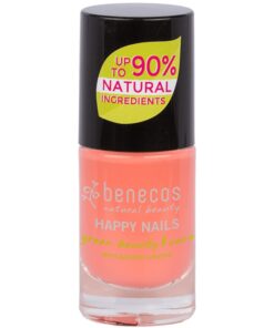 shop Benecos Happy Nails Nail Polish 5 ml - Peach Sorbet af Benecos - online shopping tilbud rabat hos shoppetur.dk