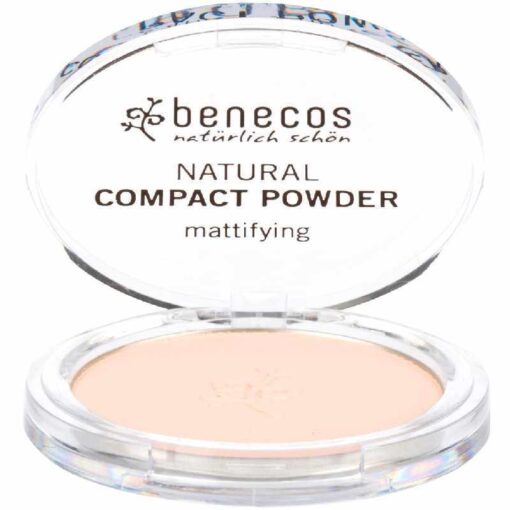 shop Benecos Natural Compact Powder Mattifying 9 gr. - Fair af Benecos - online shopping tilbud rabat hos shoppetur.dk