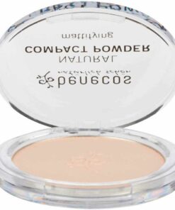 shop Benecos Natural Compact Powder Mattifying 9 gr. - Porcelain af Benecos - online shopping tilbud rabat hos shoppetur.dk