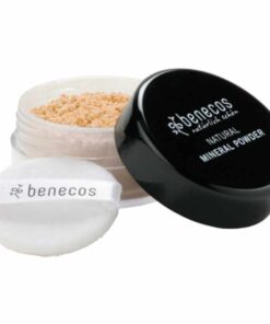 shop Benecos Natural Mineral Powder 10 gr. - Light Sand af Benecos - online shopping tilbud rabat hos shoppetur.dk