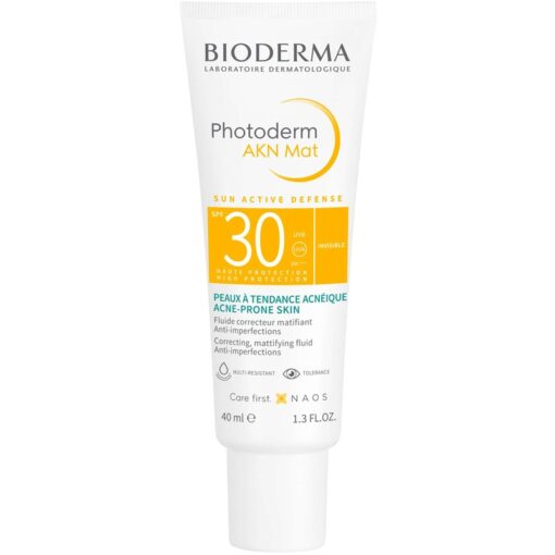 shop Bioderma Photoderm AKN Mat SPF 30 - 40 ml af Bioderma - online shopping tilbud rabat hos shoppetur.dk