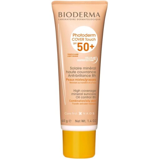 shop Bioderma Photoderm Cover Touch SPF 50+ - 40 gr. - Light af Bioderma - online shopping tilbud rabat hos shoppetur.dk