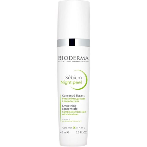 shop Bioderma Sebium Night Peel 40 ml af Bioderma - online shopping tilbud rabat hos shoppetur.dk