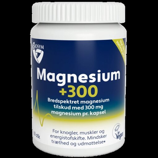 shop Biosym Magnesium+300 160 Pieces af Biosym - online shopping tilbud rabat hos shoppetur.dk