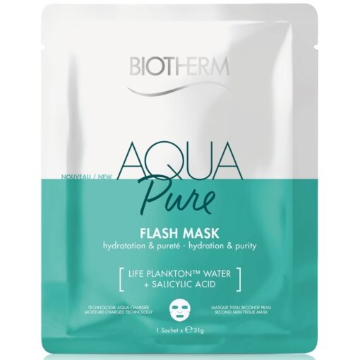 shop Biotherm Aqua Pure Flash Mask 31 gr. - 1 Piece af Biotherm - online shopping tilbud rabat hos shoppetur.dk