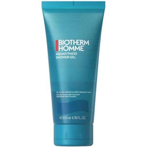 shop Biotherm Homme Aquafitness Shower Gel - Body & Hair 200 ml af Biotherm - online shopping tilbud rabat hos shoppetur.dk