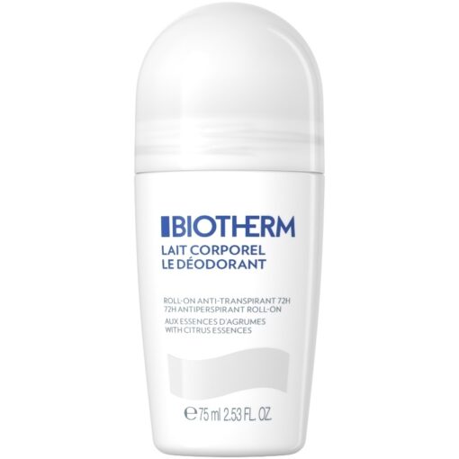 shop Biotherm Le Deodorant By Lait Corporel Roll-On 75 ml (Limited Edition) af Biotherm - online shopping tilbud rabat hos shoppetur.dk