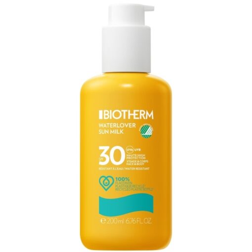 shop Biotherm Solaire Waterlover Sun Milk SPF 30 - 200 ml af Biotherm - online shopping tilbud rabat hos shoppetur.dk