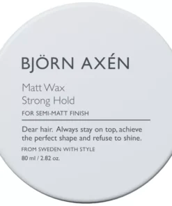 shop Bjorn Axen Matt Wax Strong Hold 80 ml af Bjorn Axen - online shopping tilbud rabat hos shoppetur.dk