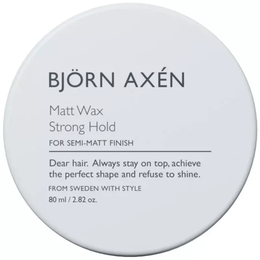 shop Bjorn Axen Matt Wax Strong Hold 80 ml af Bjorn Axen - online shopping tilbud rabat hos shoppetur.dk